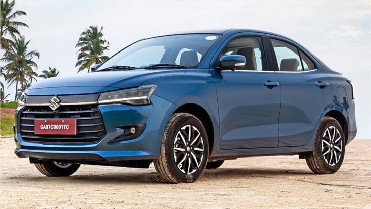 2024 Maruti Dzire exterior